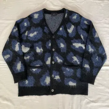 SLICK 레오파드 무늬 가디건 사이즈 1