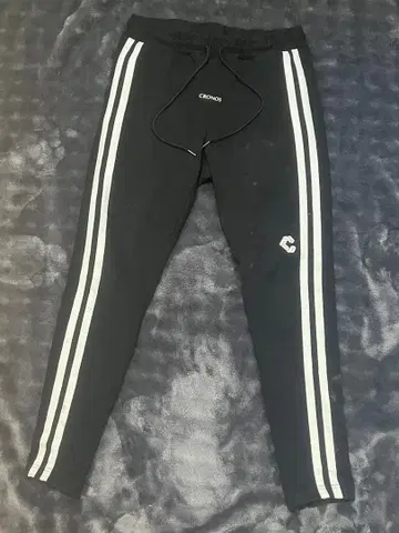 인기 모델 CRONOS 블랙 조거 팬츠 M 얼룩 있음