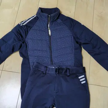 adidas 네이비 자켓과 팬츠 세트 M 사이즈