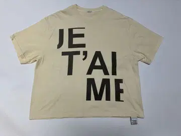 이치 T셔츠 베이지