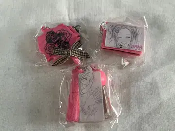 NANA 미니 참 컬렉션 벌 손거울 아이섀도우 립 열쇠 레어