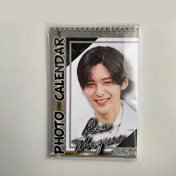 새상품 SnowMan 메구로 렌 2026 탁상 달력 포토 달력 메메