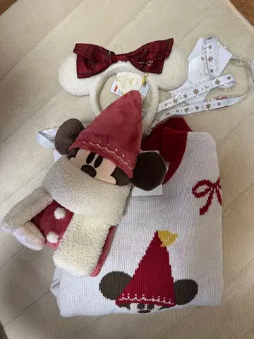 릴린린 스웨터 머리띠 숄더백 3세트