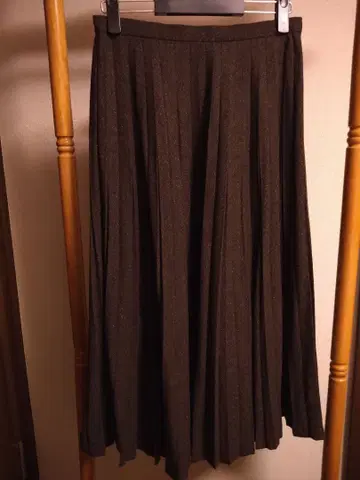 JANE MORE 제인모어 가을/겨울 울 플리츠 스커트