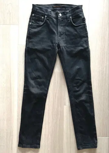Nudie Jeans 블랙 스키니 데님 27/32