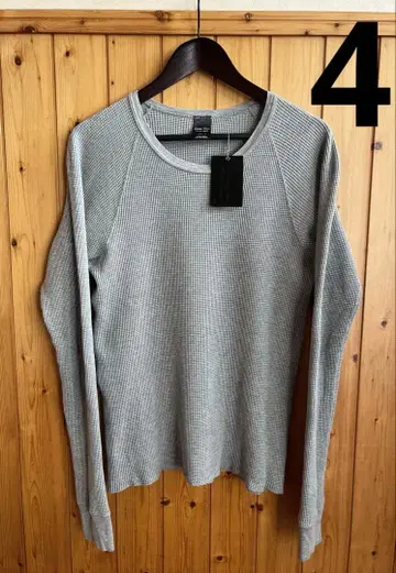 [레어 새상품급] 넘버나인 서멀 롱 T 그레이 사이즈 4 티셔츠