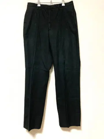 질 샌더 코튼 트윌 슬림 팬츠 슬랙스 남성용 블랙