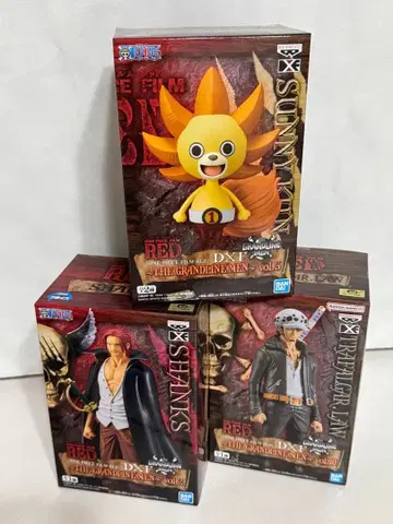 원피스 필름 RED 피규어 세트 샹크스 로우 써니군