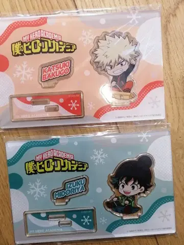 나의 히어로 아카데미아 눈 아크릴 스탠드 2개 세트