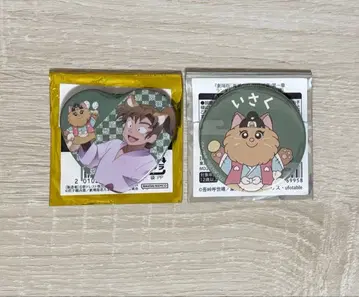 닌타마 란타로 젠포지 잇사쿠 난자타운 하트 캔뱃지 미니게임 C상