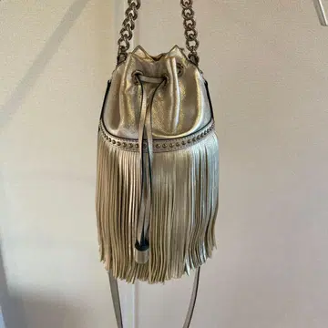 j&m 데이비슨 프린지 백 (실버)