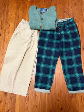 큐브 슈가 팬츠 가디건