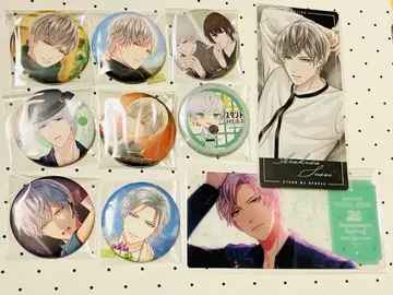 [ 미사용 ] 스타마이 캔뱃지 BIG 책갈피 클리어 티켓 아라키다 소세이