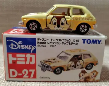 디즈니 토미카 컬렉션 D-27 Honda 시빅 GL 칩 & 데일