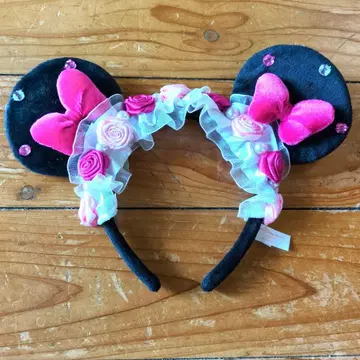 미니 마우스 귀 모양 머리띠