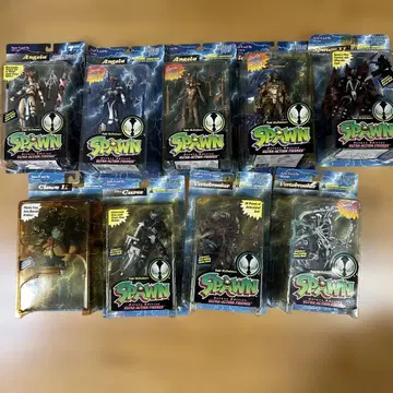 Spawn 피규어 9체 세트 Deluxe/Special Edition