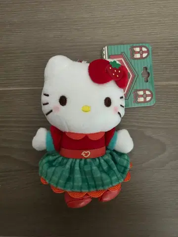 딸기 시리즈 마스코트 (헬로키티) 산리오 퓨로랜드 한정판