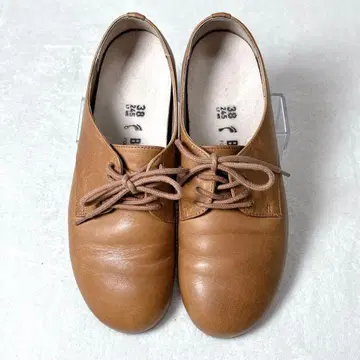 [ 새상품급 ] BIRKENSTOCK 소더스 38 24.5 카멜 가죽