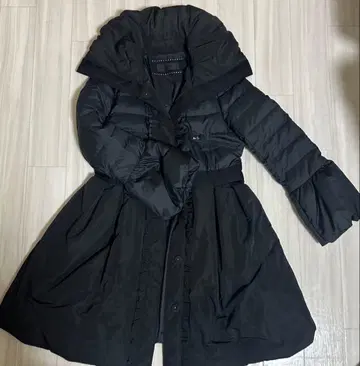 블랙 다운 자켓 사이즈 42