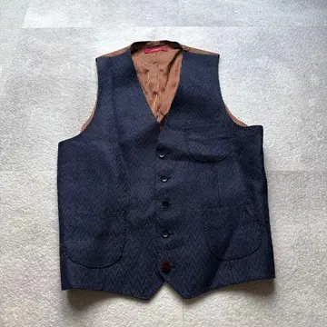 ernesto 네이비 헤링본 베스트