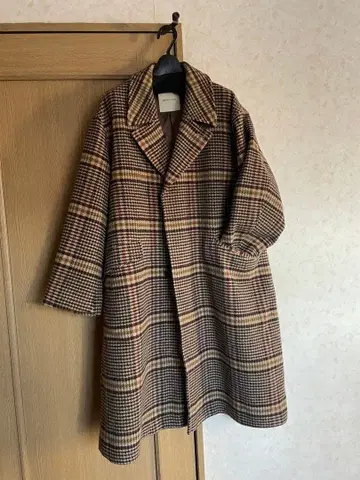 FREAK'S STORE/코트/L/울/하운드투스/194-1523