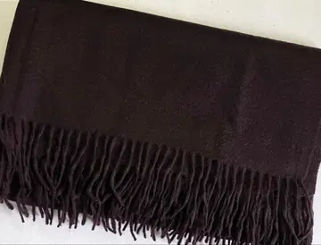 sankyo 캐시미어 100% 스톨 브라운