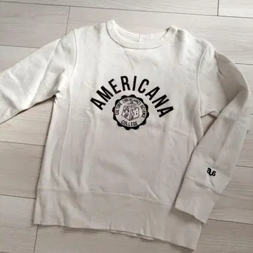 AMERICANA 로고 맨투맨 트레이닝복