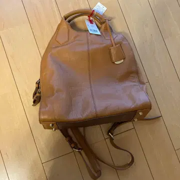 [ 가격 인하 ] 미사용 box21 가죽 백팩