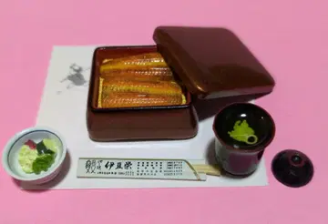 우에노 피규어 기념품 이즈에이 장어덮밥 미니어처 가챠