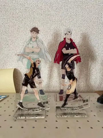 하이큐 캐릭터 아크릴 스탠드 4개 세트