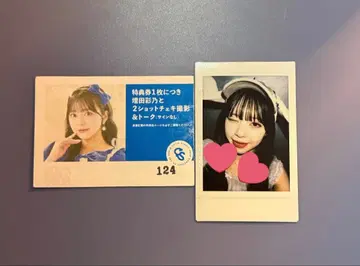 마스다 아야노 LARME 페스티벌 촬영 폴라로이드