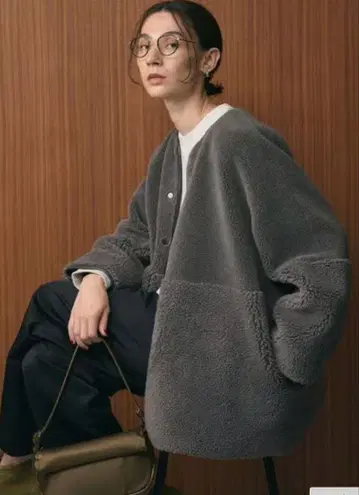 BEAYTY & YOUTH 리버서블 보아 자켓