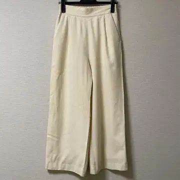 BEAUTY&YOUTH 턱 와이드 팬츠 아이보리 S
