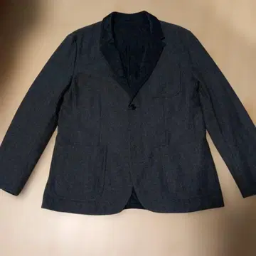 GAP 다크 그레이 울 리버서블 자켓