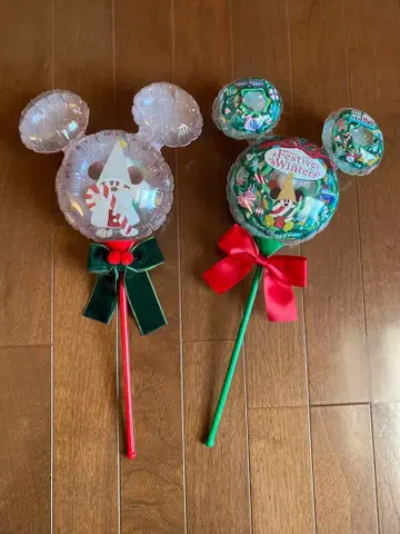 도쿄 디즈니 리조트 미키 미니 벌룬 세트 2개 릴린린