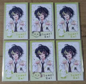 와니안 days vol.2 랜덤 폴라로이드풍 카드 이나미 라이