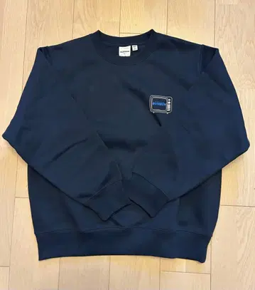 [ XL ] GU 퍼펫 스 헤비 웨이트 맨투맨 네이비 스