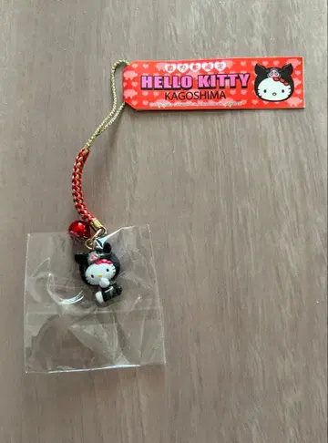 지역 한정 키티 (가고시마 한정판 블랙 포크 버전)