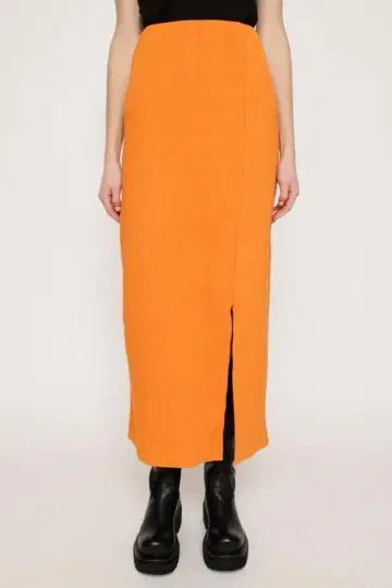 SLY 프론트 집 립 스커트 ORG 사이즈 F