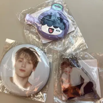 TXT Starkissed 팝업 헤어 클립 캔뱃지 키링