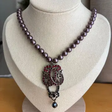 SWAROVSKI 펄 목걸이 #3891