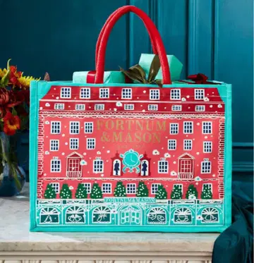 FORTNUM & MASON 크리스마스 토트백