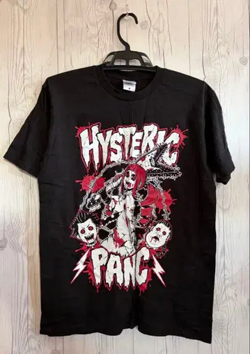HYSTERIC PANIC T셔츠 블랙