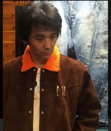 THREE FACE 새들 돌먼 가죽 자켓 shantii 무라준