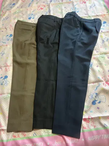 인디비 테이퍼드 팬츠 슬랙스 40 사이즈 3개 세트