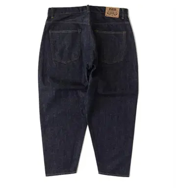 새상품급 FAT 247 블루 데님 와이드 팬츠