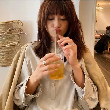 코엘 COEL 튜닉 셔츠 그레이 FREE