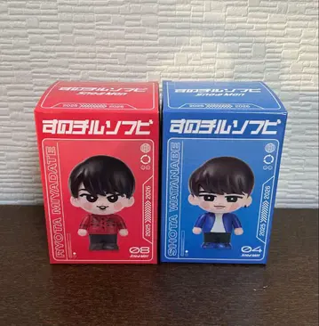 SnowMan ON 소프트 비닐 유리구 와타나베 쇼타 미야타테 료타