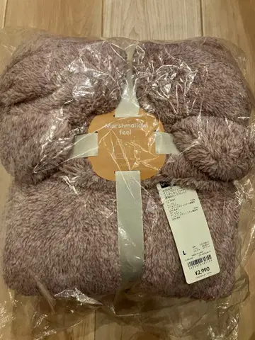 새상품 미사용 GU 마쉬멜로우 느낌 후디 세트 베어 룸웨어 L