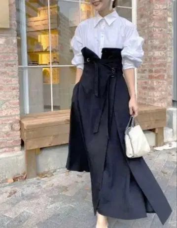 MILLEFEUILLE SHIRT DRESS ameri vintage